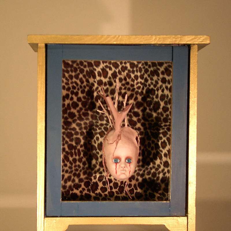 Sad Beyond Belief, 33 x 25 x 12 cm.