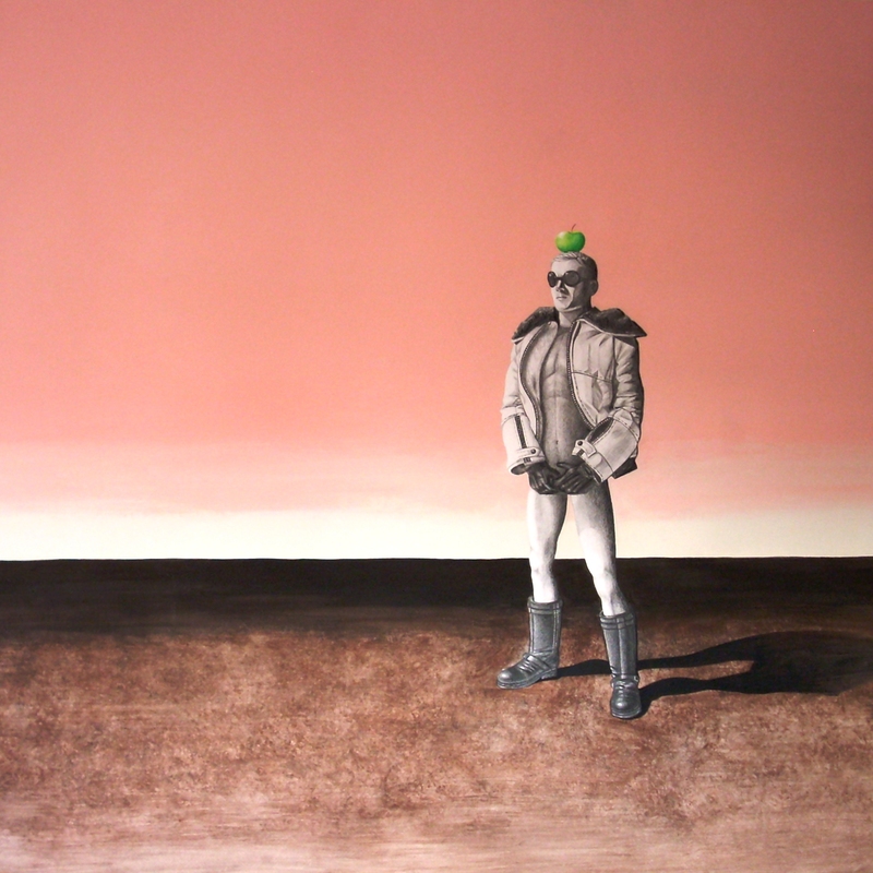 Bracing for Impact, 100 x 140 cm.