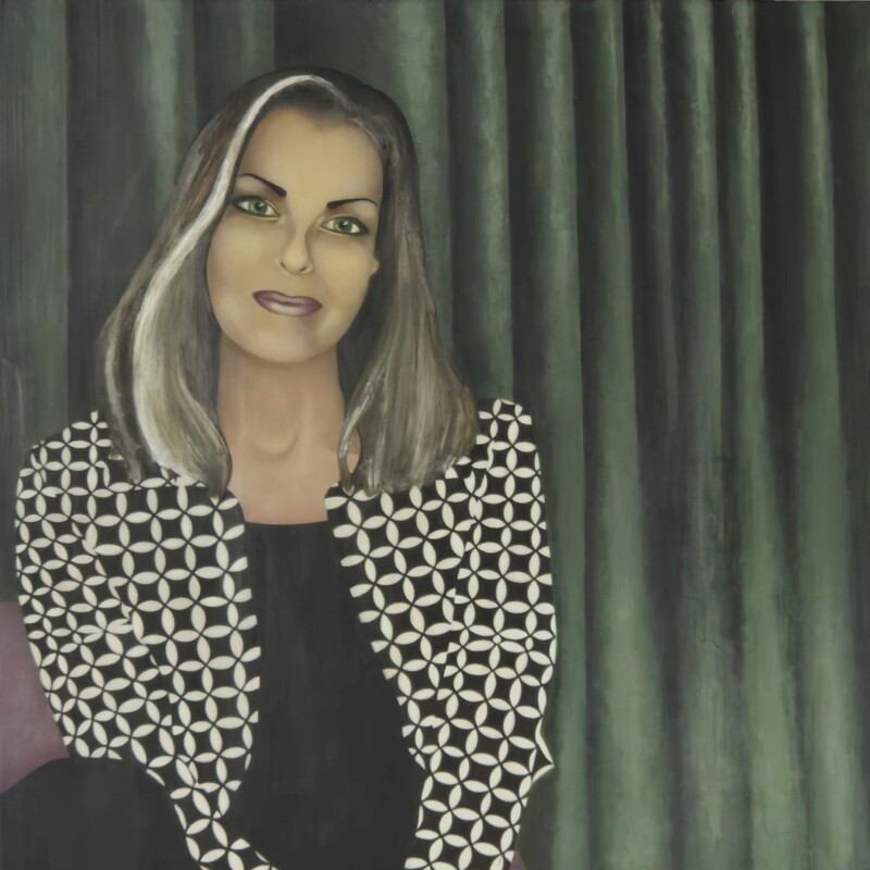 Susan - Acrylic on wood panel.